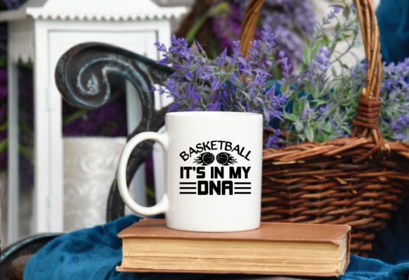 Basketball It’s in My Dna Svg Graphics for Crafts