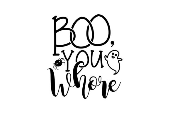 Boo You Graphic Design Asset