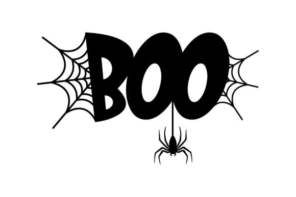Halloween Boo Graphics for Crafts