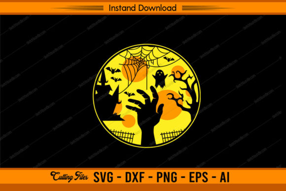 Halloween Design Funny Graphics for Crafts