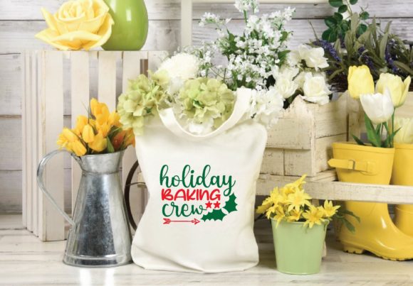 holiday baking crew svg graphics for crafts