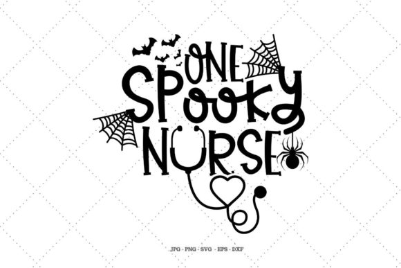 One Spooky Nurse Graphics for Creative Publishing